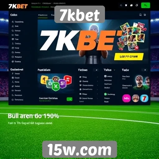 Análise da interface de usuário do site 7kbet